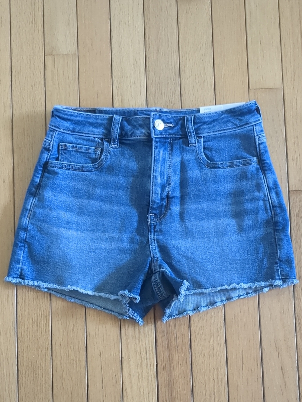 American Eagle High Rise Denim Shorts